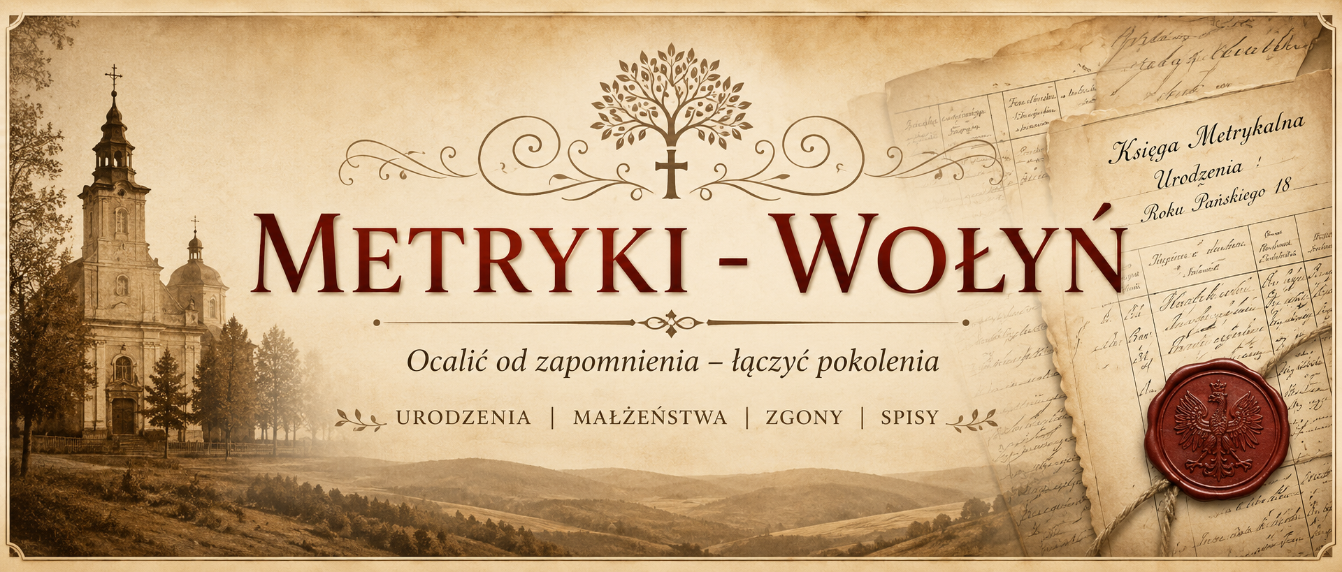 Metryki Wołyń